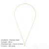 Minimalist Cuban Chain Necklace: Luxury European & American Design for Men