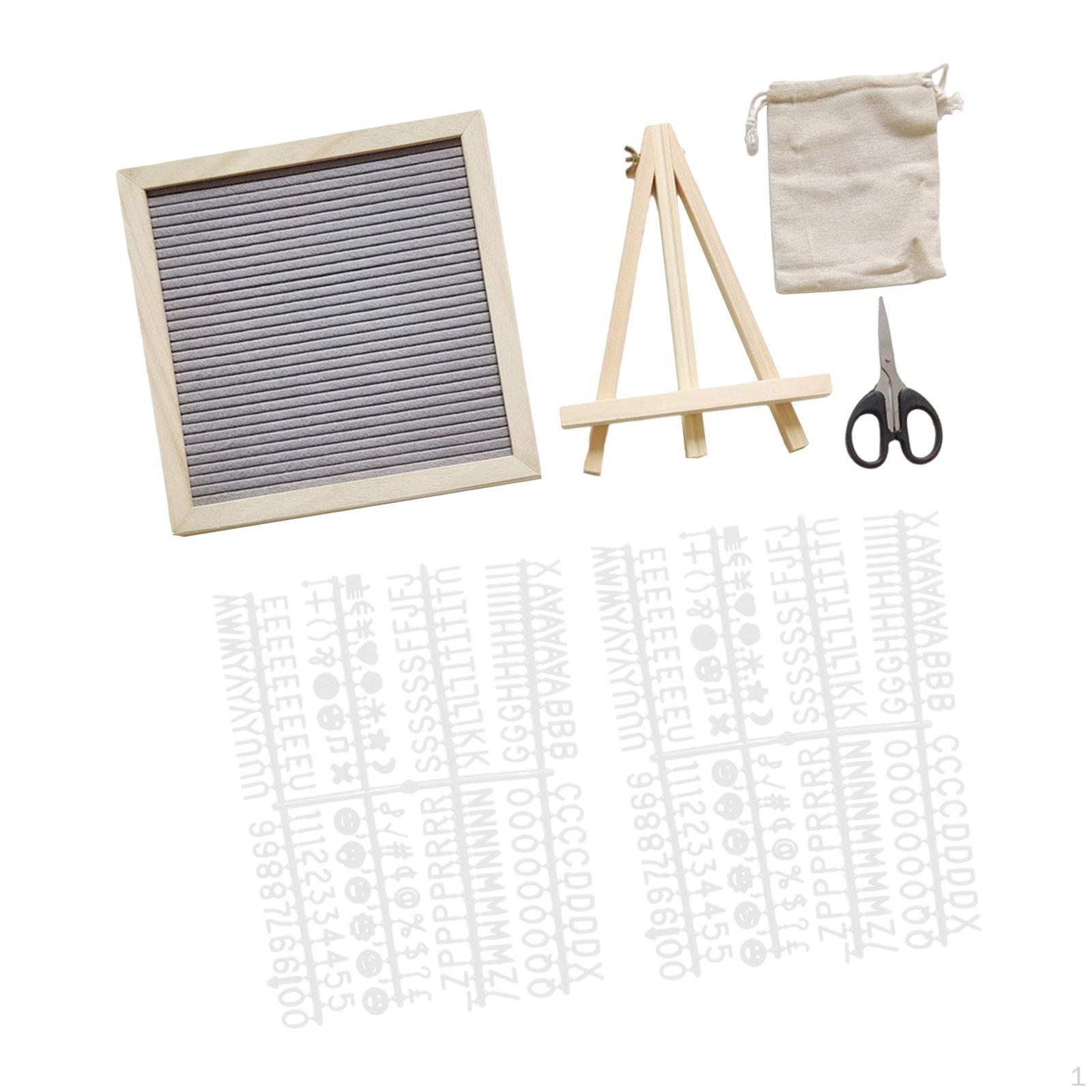 

Бабилла из модифицируемых фетровых букв с подставкой, офисное украшение для класса