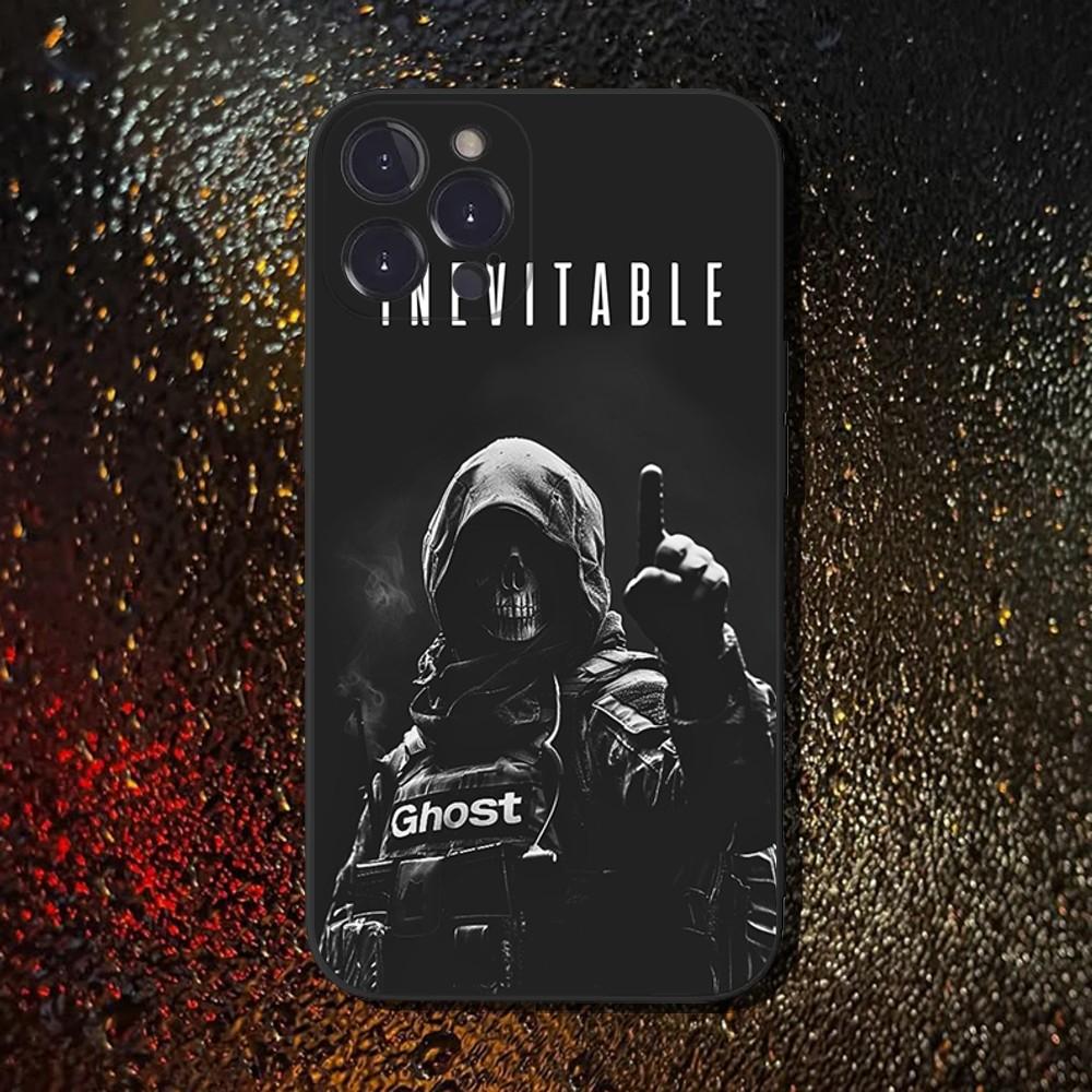 Army Special Forces Phone Case For iPhone 16,15,14,13,12,11 Plus,Pro Max,XS,X,XR,SE,Mini,8,7,Soft Silicone Black Cover