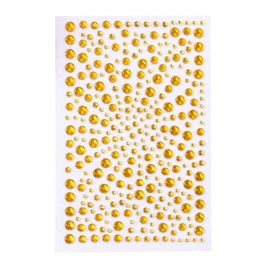 Diamond Stickers Dazzling Luster Decoration Easy Peel And Stick Decals for Cards Photo Frames Phone Cases Scrapbook
