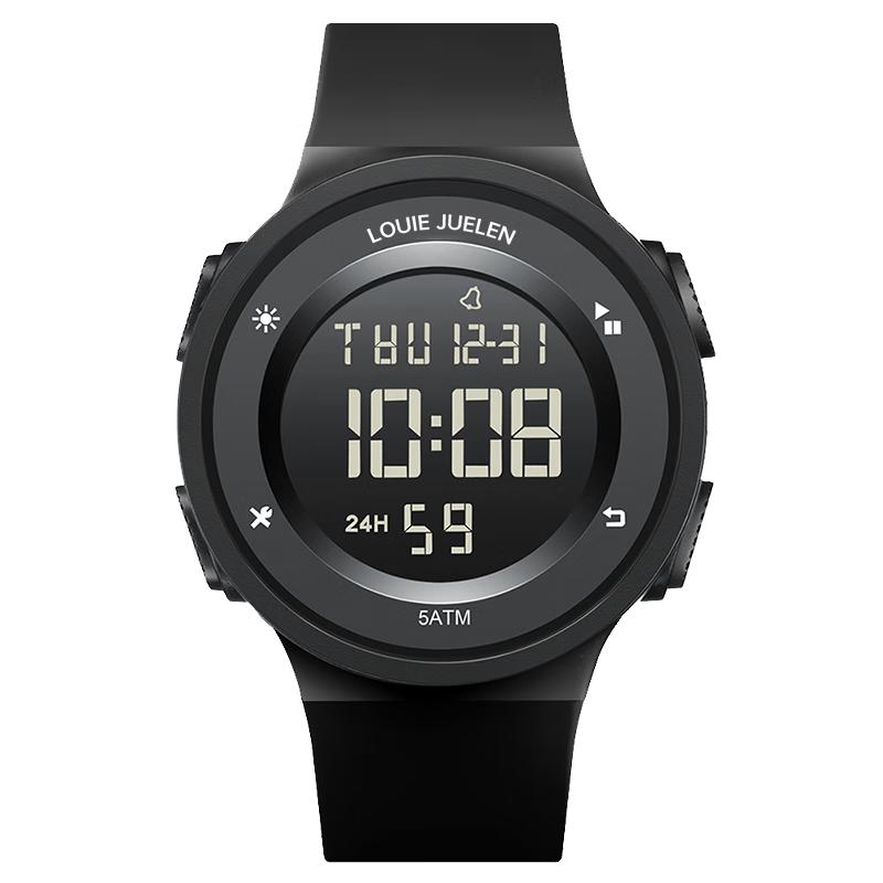 George Earl Multifunction Digital Sport Watch 42mm