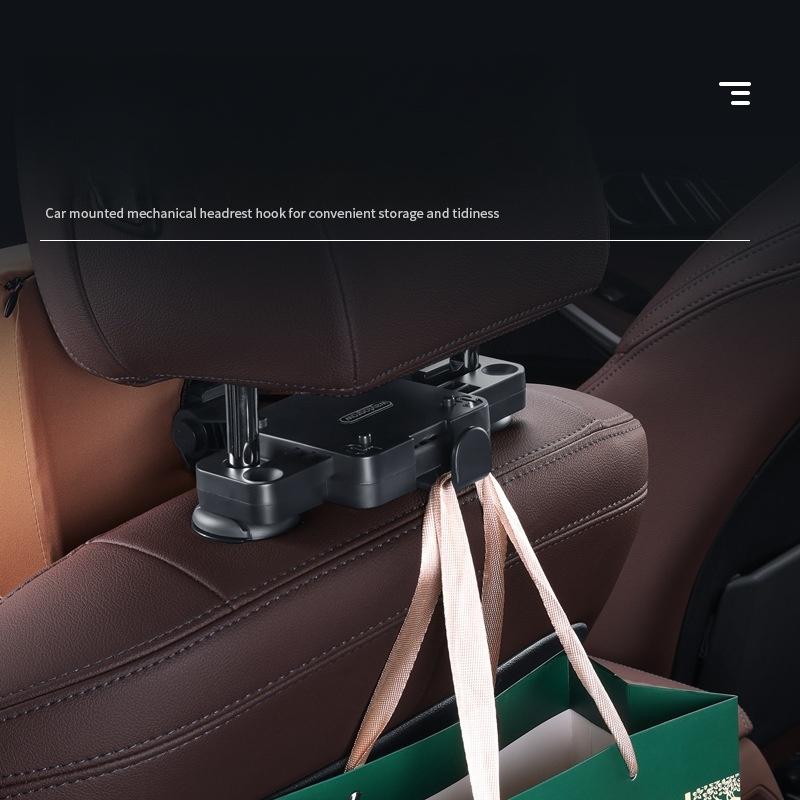 Mechanical Adjustable Car Seat Headrest, Cervical Pillow Seat In the Car Car with Memory Foam Headrest Head Rest