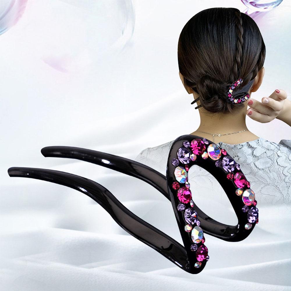 Women Fixed Hair Accessories Disk Hair Tools Hair Stick U-Shape Hairpin Headwear Hair Accessories