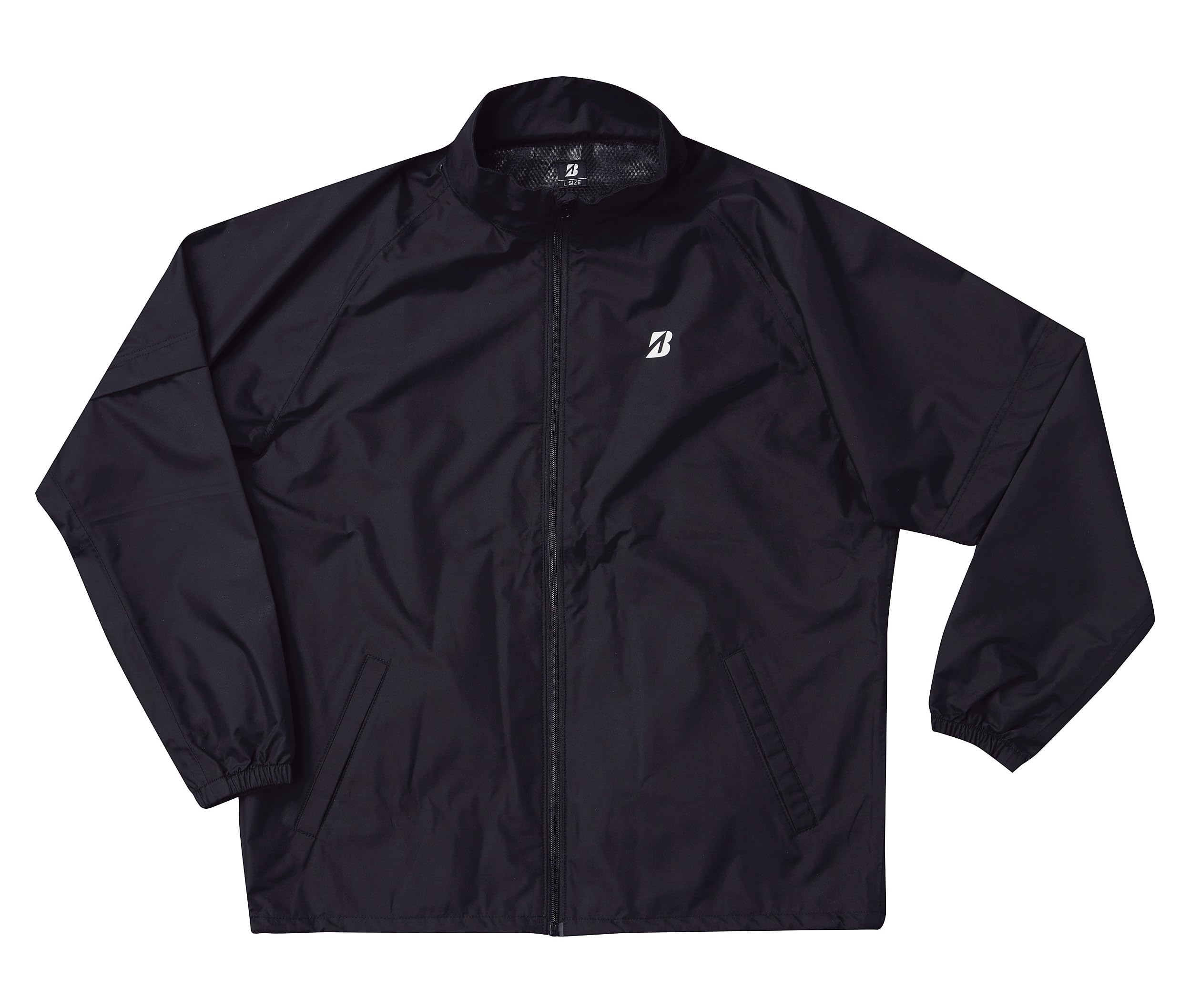 

Bridgestone Golf 84G41 Дождевик для мужчин, куртка-блузон, большой размер, черный,