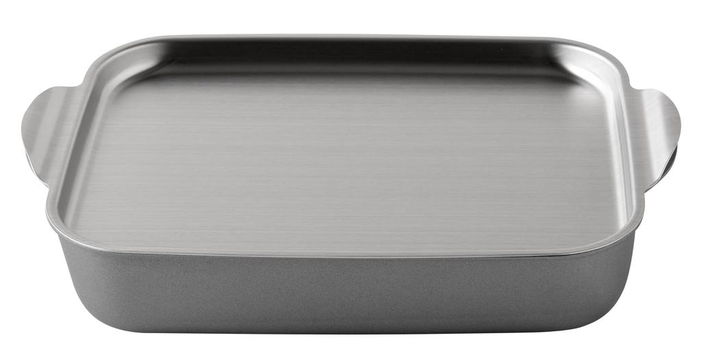 ERNEST in Square Pasta Frying Pan with Frying Gratin Dish Pasta Perfect for a Brand Favorited by Major [Made Japan] Lid, Pan, "One-Pan Pan" -