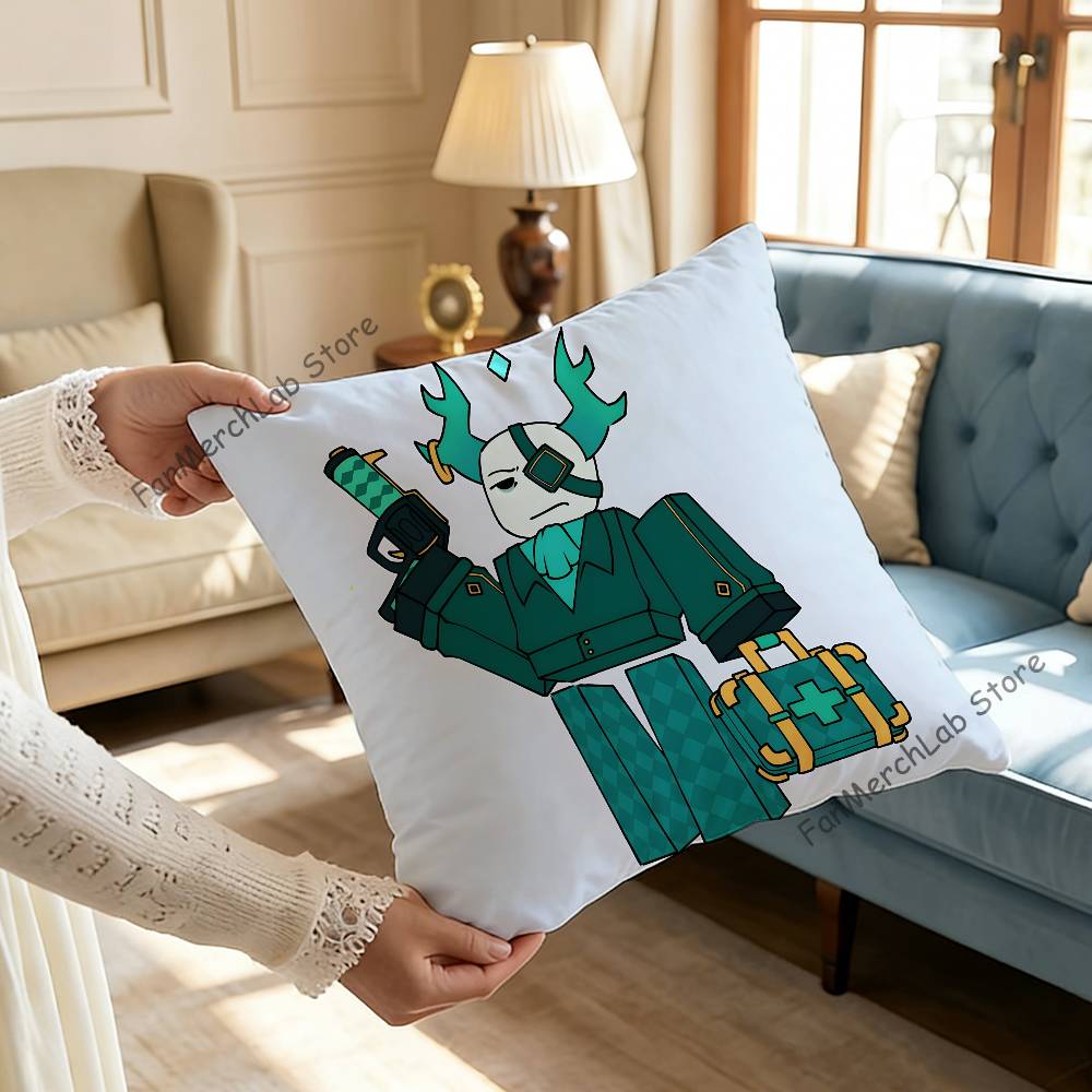 Heißes Spiel Cartoon PPhightingS Kissenbezug Kissenhülle Kissen Plüsch Jungen Mädchen Cartoon Anime Kawaii Dekoration Kinder Geburtstagsgeschenke