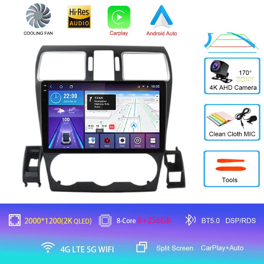 Android 14 Radio For Subaru Forester 4 SJ XV WRX 2012 - 2018 Carplay Stereo GPS Navi Video Playe Car Multimedia 2din Carplay DVD
