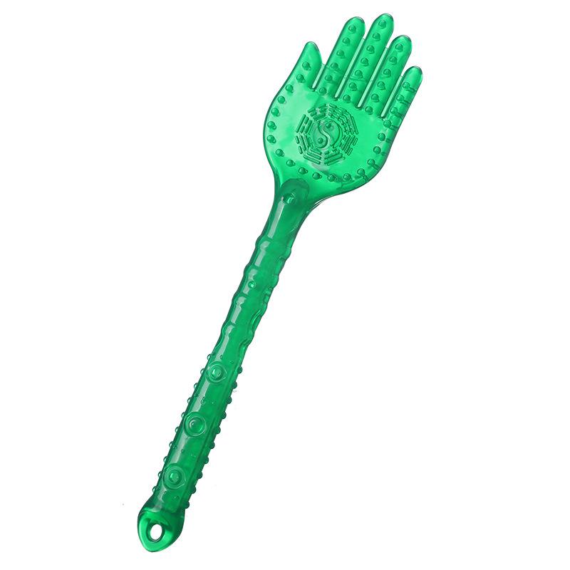 

Силиконовый массажный молоток и постукиватель для плеч зелёный