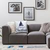 Chrismas Snowflake Letter Print Pillow Case Cushion Cover Polyester Graphic Pillow Cover Cute Funny Pillowcases Sofa Home Decor