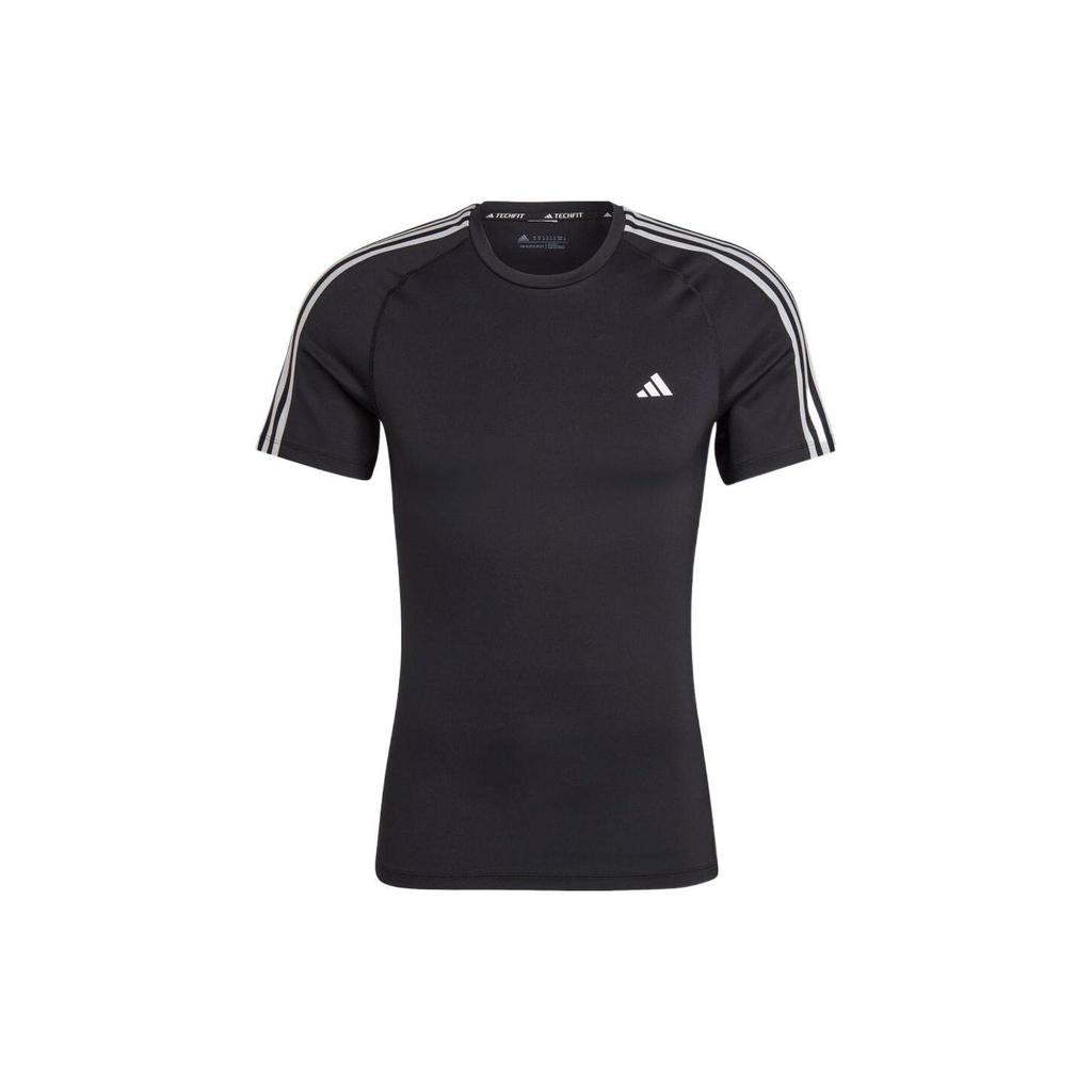 Adidas Techfit 3 Stripes Training Tee HD3525