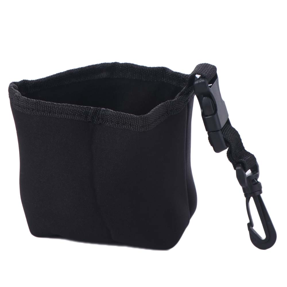 With Detachable Clip Golf Ball Scrub Bag Leak-Proof Golf Club Wash Bag  For Club Grooves