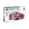 Italeri 1/12 Scale Lancia Delta HF Integrale 16V 1989 Sanremo Rally Plastic Model Kit (IT4712JP) with Japanese Instruction Manual