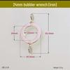 Universal Kitchen Faucet Aerator Extender, Copper Mesh Accessory
