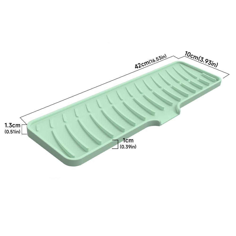 Anti-spray Sink Splash Guard Silicone Drainage Mat New Faucet Splash Pad  Bathroom