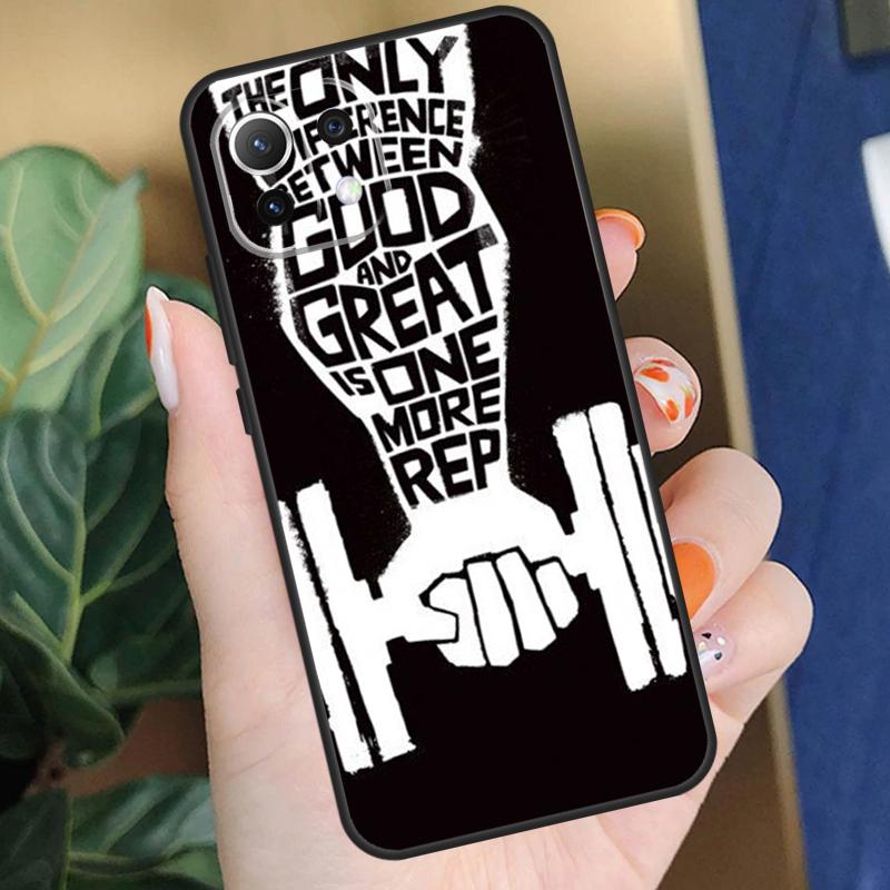 Bodybuilding Gym Fitness Case For Xiaomi 15 14 Ultra 13T 14T 15T Pro 17 Pro Max POCO F8 F7 F5 F6 X5 X6 X7 Pro Coque