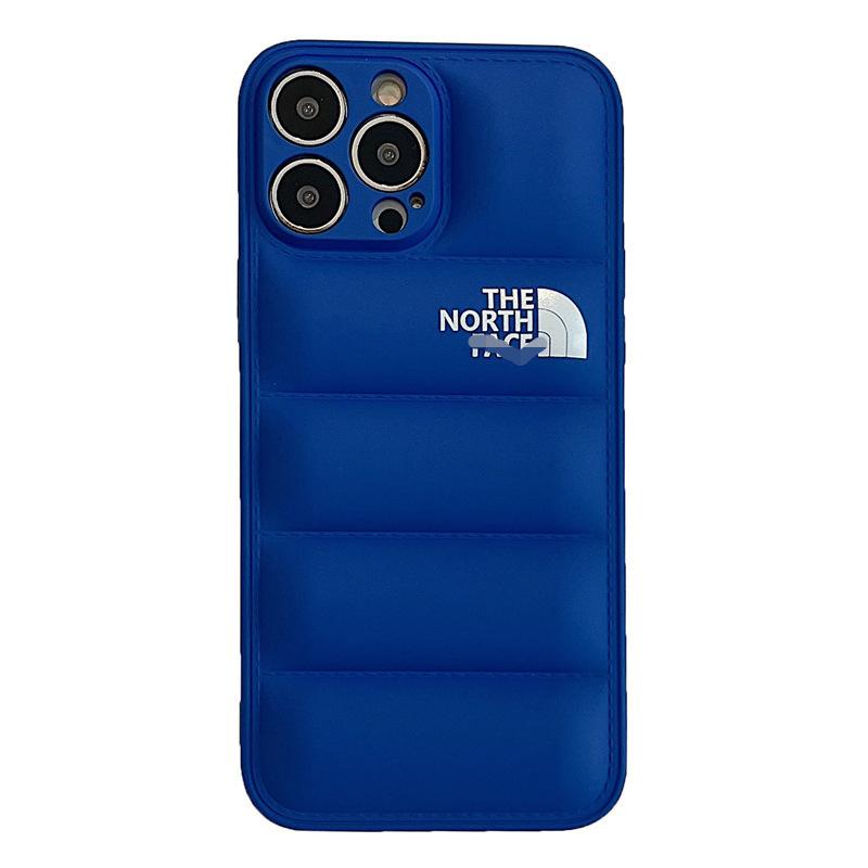 North Puffer Phone Case for iPhone 17 Pro Max Soft Edge Cover Stylish Shockproof for 13 11 16
