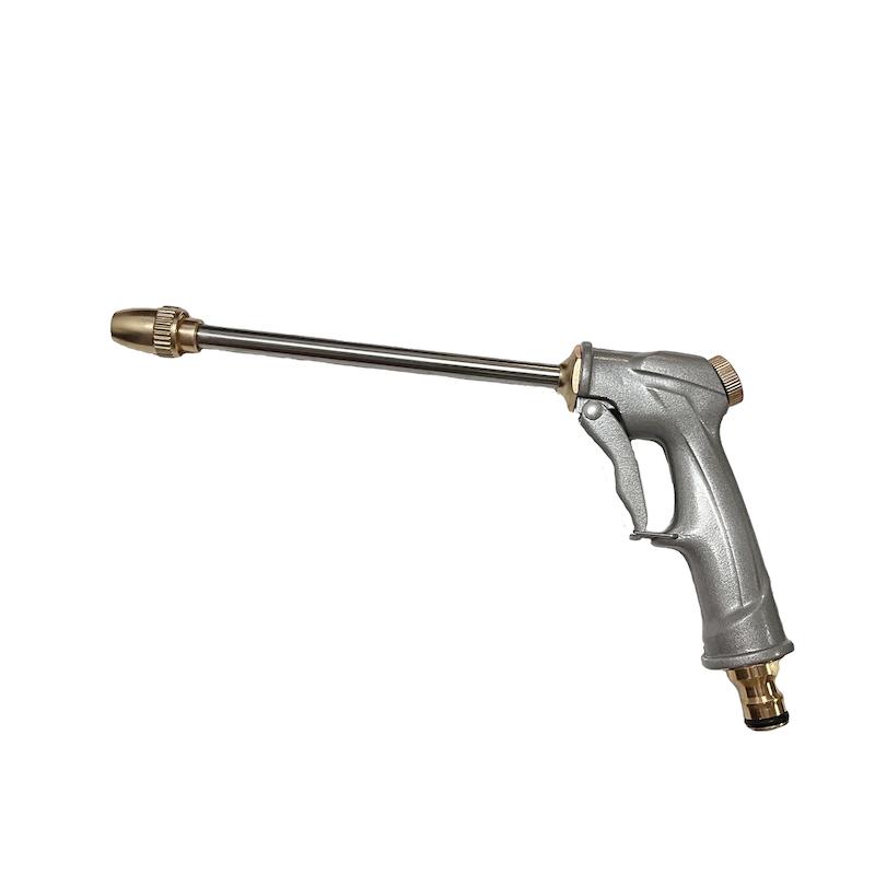 1 Stück, Hochdruck-Wasserpistole & Gartenschlauchdüse, Aluminium-Spritzpistole mit Messingdüse für Autowäsche, Ultimative Reinigungskraft