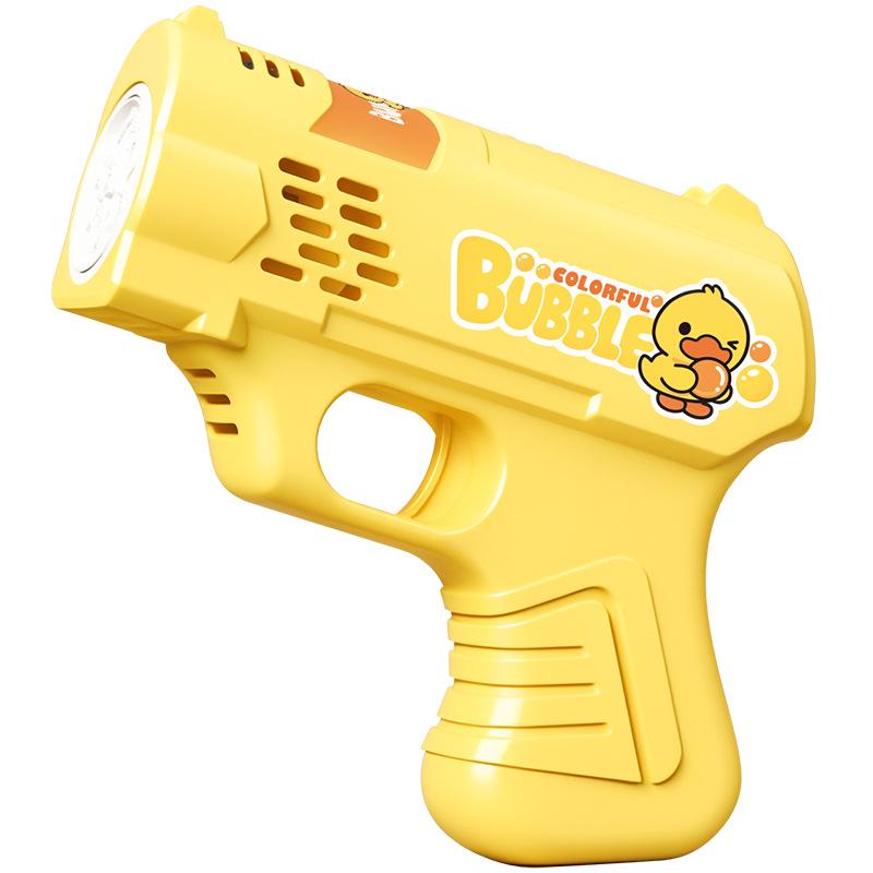 Adorable Handheld Automatic Bubble Gun for Kids with Lights - Perfect for Weddings & Gifts