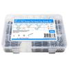 iExcell 1500 Pcs M3 x 4/6/8/10/12/16/20/25/30/35/40/45/50 Stainless Steel 304 Hex Socket Flat Head Cap Screws Blots Nuts Washers Assortment Kit