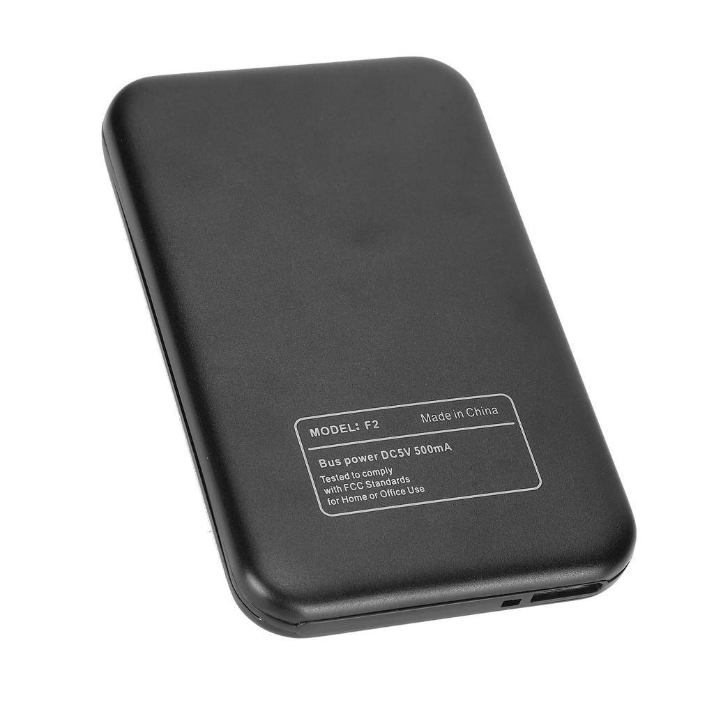 Hard Drive Enclosure Portable 2.5in SATA to USB 3.0 Hard Disk Box with Data Cable Storage Bag for Laptop Desktop (Not