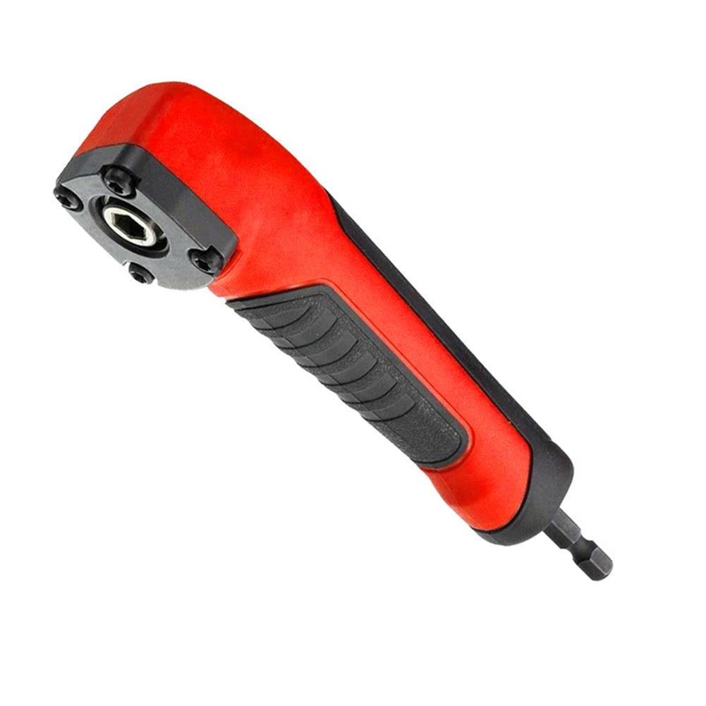 Right Angle Drilling Corner Screwdriver Holder 1/4 Hex Drill Bit Extension Shank Extension Adapter Power Tool Accessories