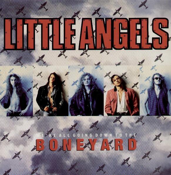 

LP Record LITTLE ANGELS Were All Going Down To The Boneyar LTLX8 Polydor 1991 UK Rock Used