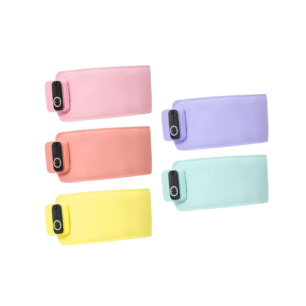 Fit-up Belt EMS Body Care Abdominal Massager pink