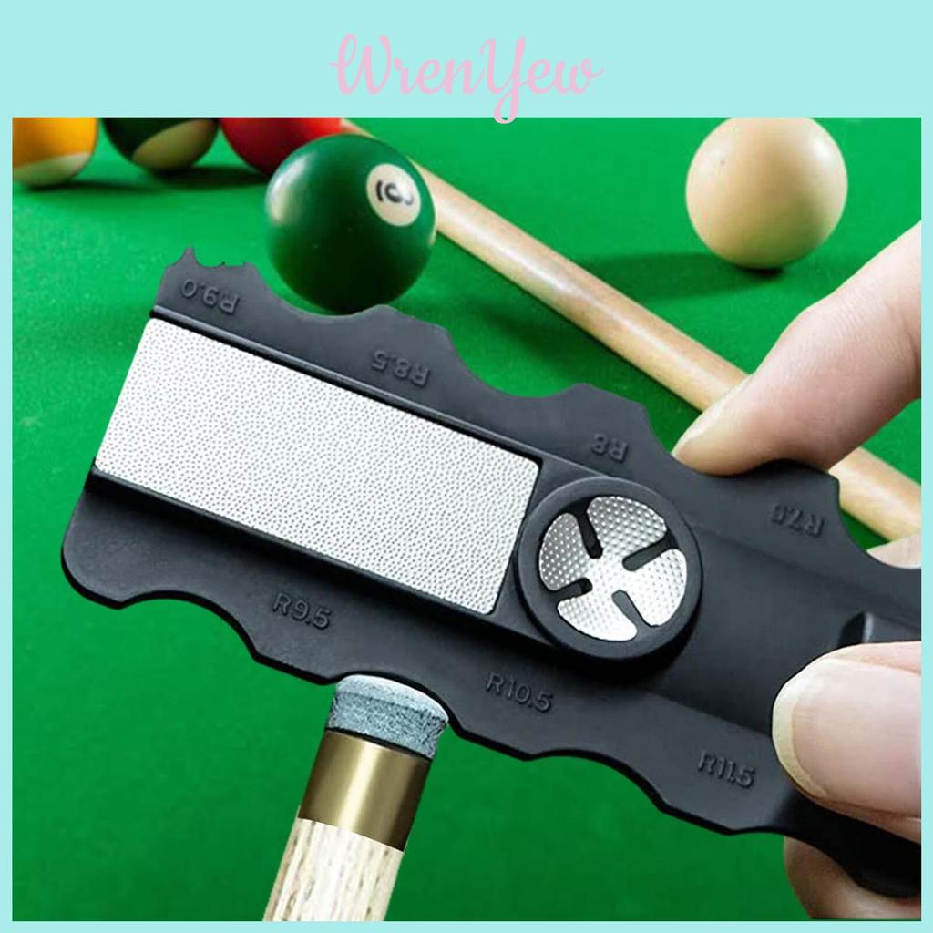 Versatile Pool Cue Tip Repair Station Resin Construction