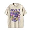 Gewaschenes Vintage-Spiel Deltarune Tenna Es ist TV-Zeit Energetischer Showmaster Lustiges Meme T-Shirt Herren Damen Lässig Humor Harajuku T-Shirts