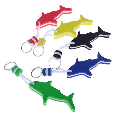 1Pc Boating Sea Sailing Fishing Water Floating Keychain Eva Key Ring Pendant Water Sports Inflatable Boats Accessories