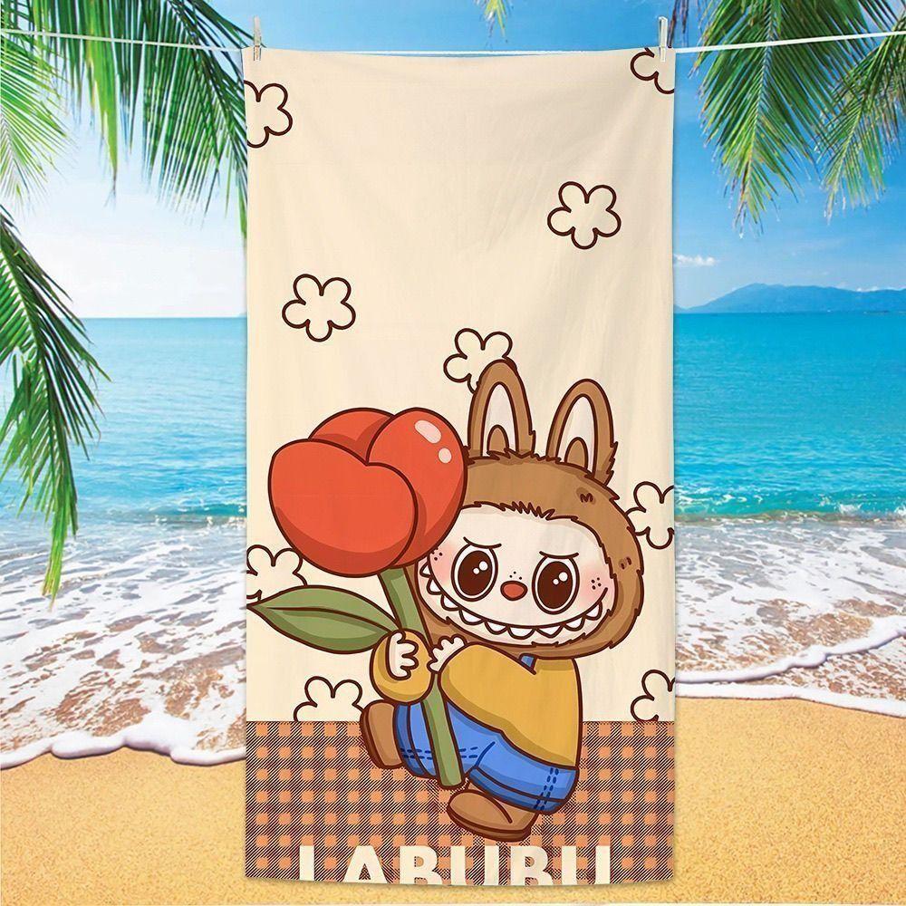 Cute Cartoon Children's Bath Towels, Running Sports Quick-drying Towels, Swimming Bath Towels, Beach Towels