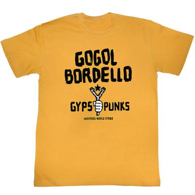 Gogol Bordello Gypsy Punks World Strike  FUlL Size S-5XL SS1179 Unisex T-Shirt
