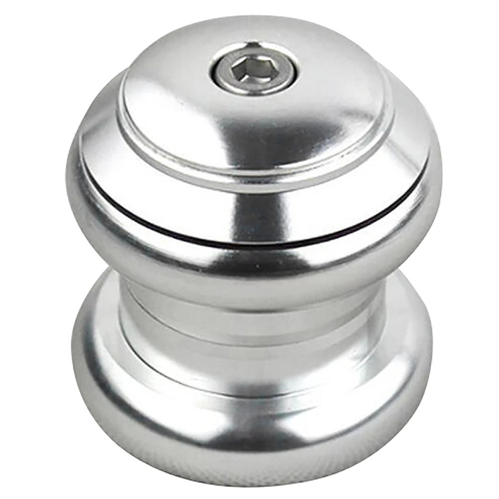 

External Mountain Bike Accessories Sealed Cartridge Bearing Bicycle Headset With Top Cap Fixed Gear серебряный