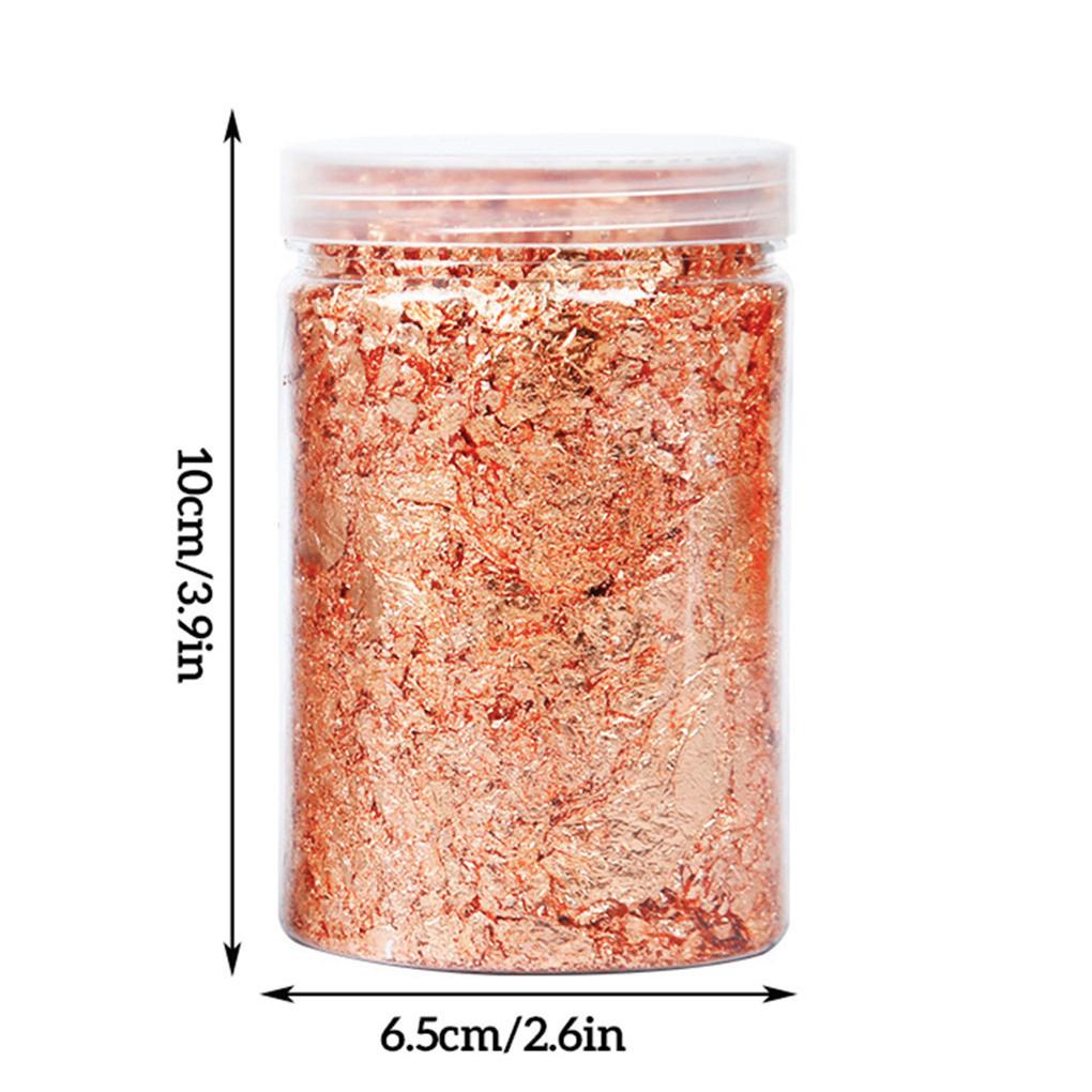 Gold Foil Leaf Festival Cake Dessert Pastry Candy Flakes Bakery Bar Food Dishes Tea Drink Decoration DIY Craft