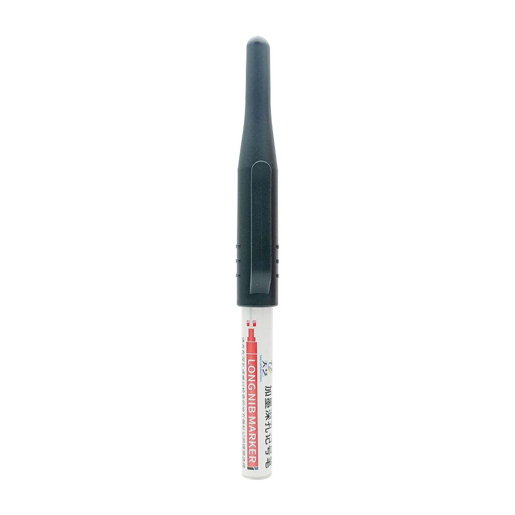 Deep Hole Marker Pen 3cm Quick-drying Carpenter Pen for Wood Metal Plastic Mark