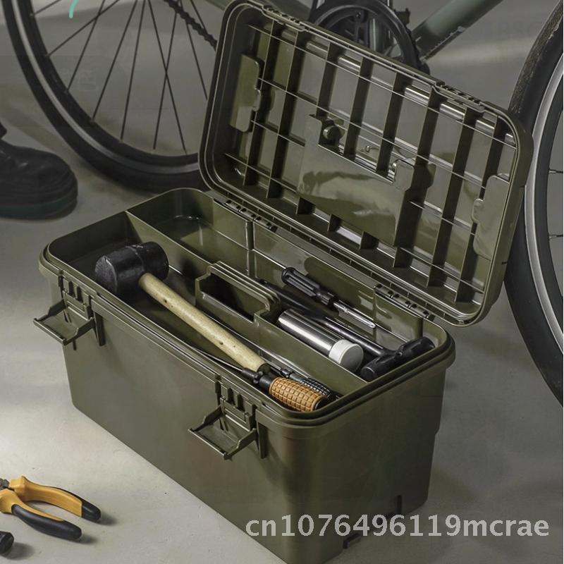 Thickened Plastic Tool Storage Box Gardening Organizer Modern Minimalist Hardware Set Storage Car Layering Hand Carried