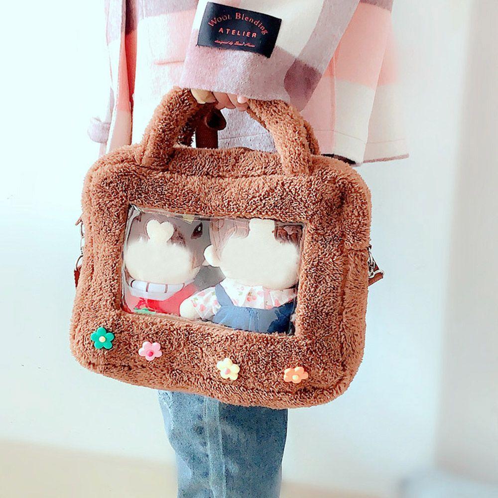 

Прозрачная подарочная плюшевая сумка «сделай сам», рюкзак, аксессуары для кукол