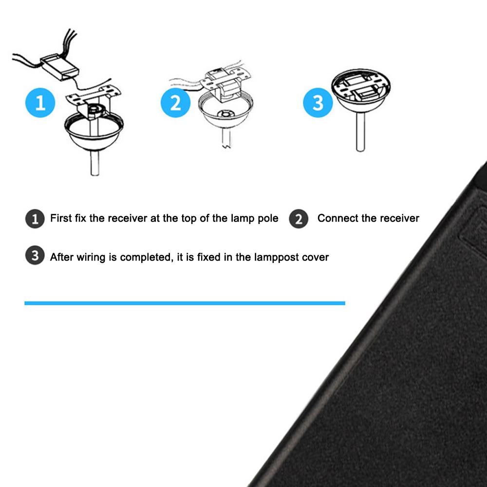 110V Universal Ceiling Fan Lamp Remote Control Kit 3-in-1 Ceiling Fan Light Speed Timing Wireless