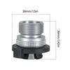 Universals Gas Cylinders Adapter Outdoor Stove Heater Fuels Converter Connectors for Outdoor Amateurs