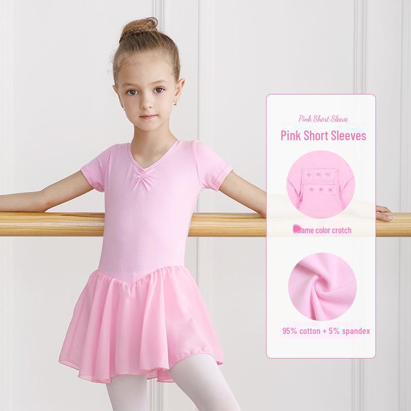 Girls' Long Sleeve Ballet Dance Jumpsuit - Autumn Chinese Dance Costume