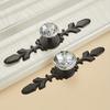 2pcs Single Hole Handle for Cabinet/Closet Door/Drawer Knob, Wardrobe Pull, Decorative Furniture Handle