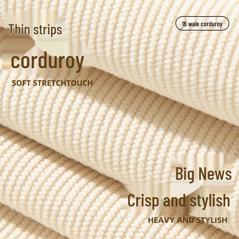 Men's Loose-Fit Corduroy Long-Sleeve Shirt