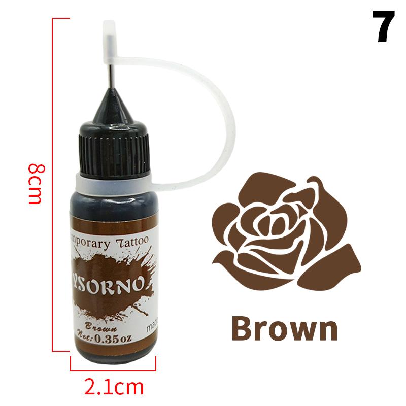Multi-Colors Tattoo Ink Body Art Pigment Professional Beauty Paints Makeup Tattoo Supplies Semi-Permanent Liquid Tattoo Paste