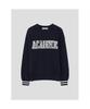 8seconds Varsity Lettering Round Knit Navy