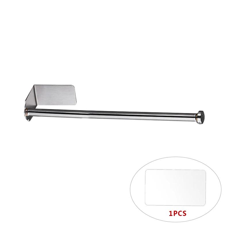 Samoprzylepny Uchwyt na Papier Toaletowy Montowany na Ścianie Bez Wiercenia Stal Nierdzewna Dozownik Ręczników Papierowych na Rolce do Łazienki Kuchni