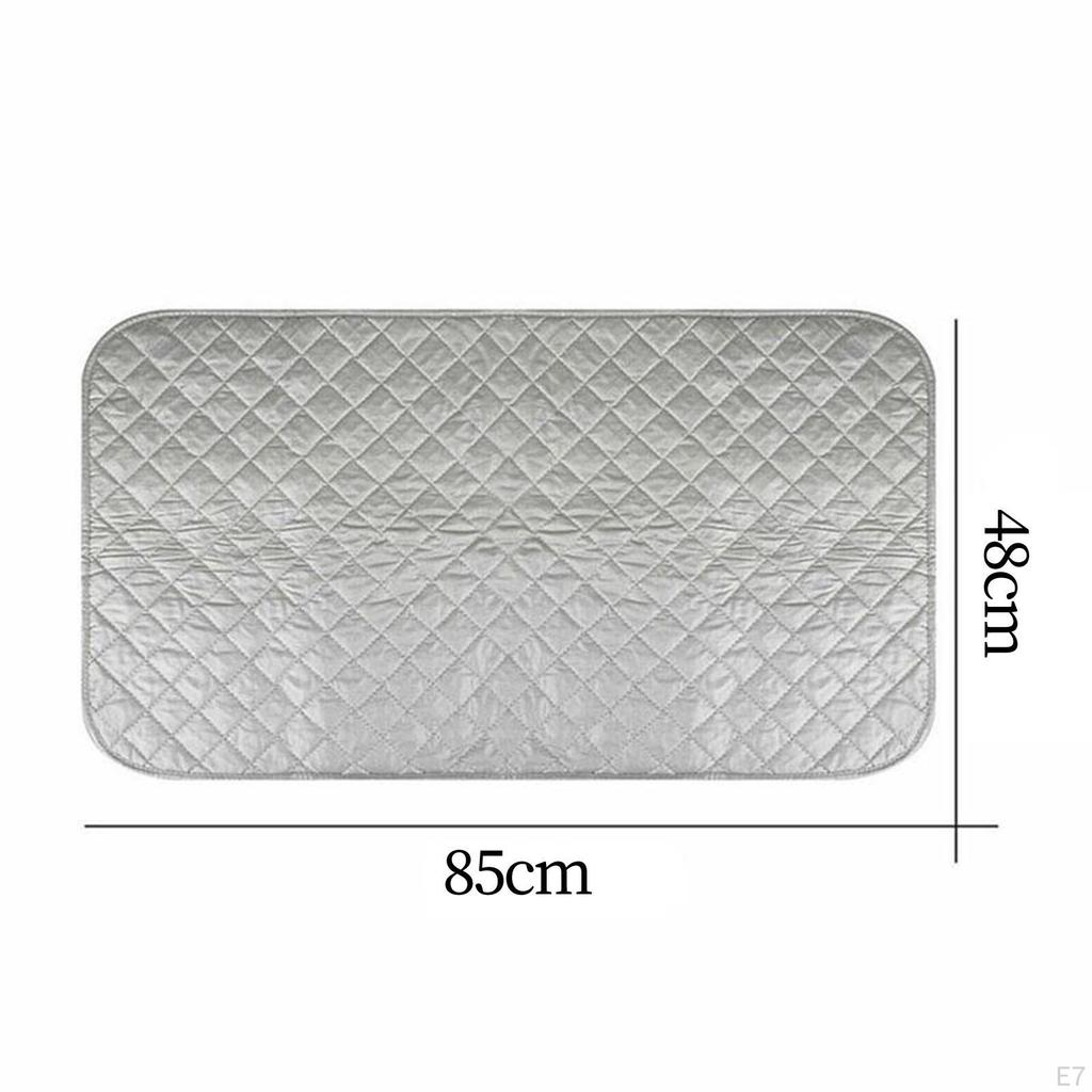 Ironing Pad Folding Blanket Heat Cover for Apartment Dorm Washer
