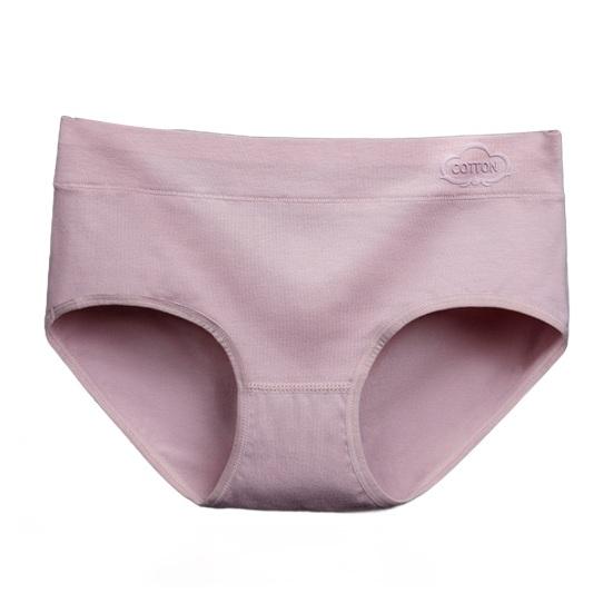 Cotton Underwear for Women Mid Waisted Full Coverage Ladies Briefs Soft Breathable Moisture Wicking Panties