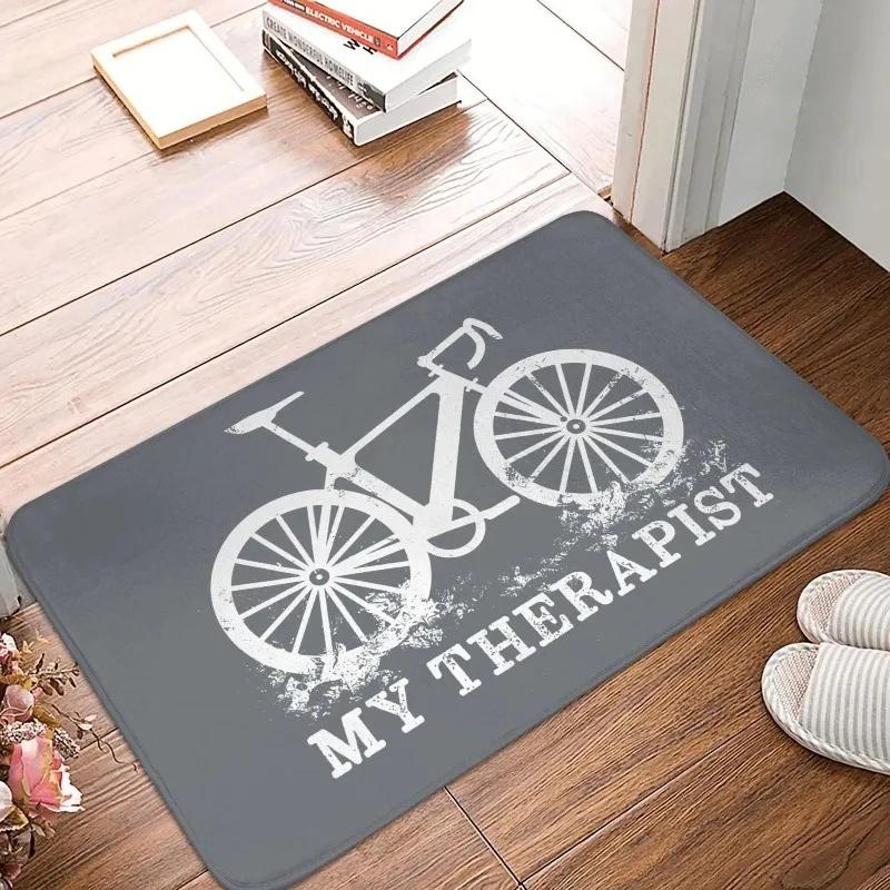 Mountain Bike Is Calling Doormat Anti-Slip Entrance Kitchen Bathroom Floor Door Mat MTB Bicycle Cyclist Ride Garden Carpet Rug