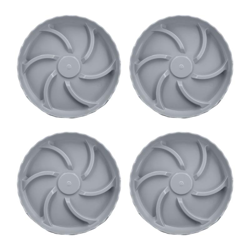 

Grooved Waved Edged Plastic Plant Saucers For Drainage And Root Health In Indoor Outdoor Gardening серый