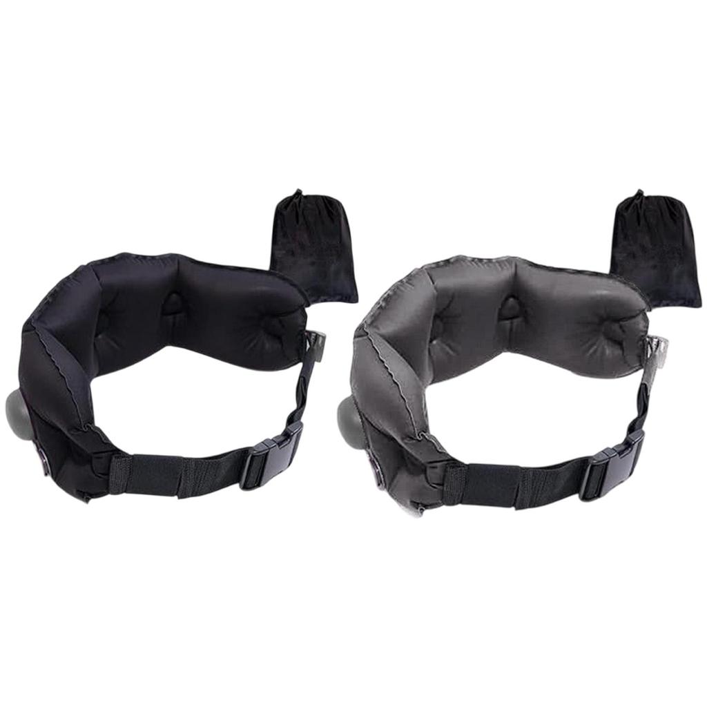 Travel Pillow for Airplane Practical Quick Inflation Car Pillow Plane Pillow for Sleeping Hiking Camping Backpacking Reading